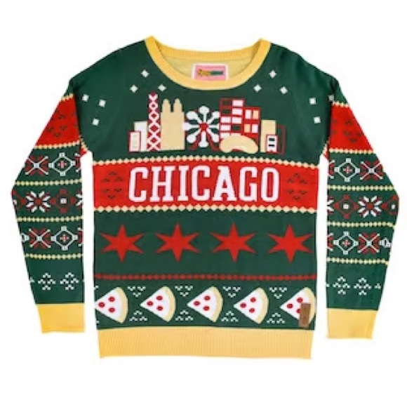 Tipsy Elves Chicago Fair Isle Holiday Sweater